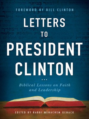cover image of Letters to President Clinton